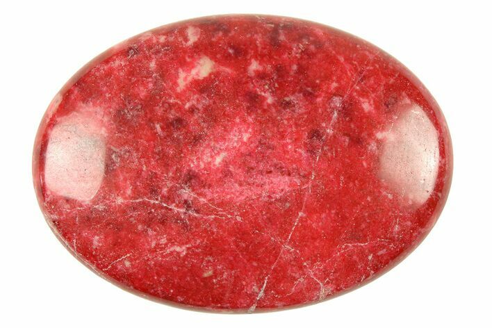 Polished Thulite (Manganian-Zoisite) Stone - Trondheim, Norway #301545